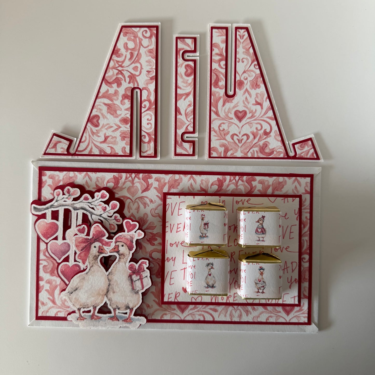 Portafoto Cioccolatini - Lover Ducks